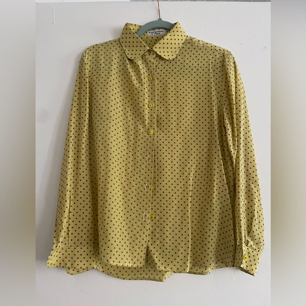 Sartorial silk shirt made in Italy.